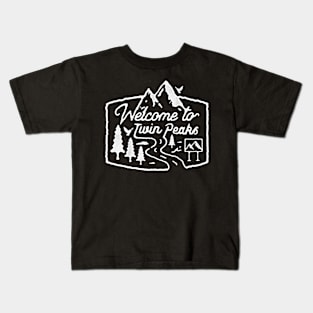 Welcome To Twin Peaks Kids T-Shirt